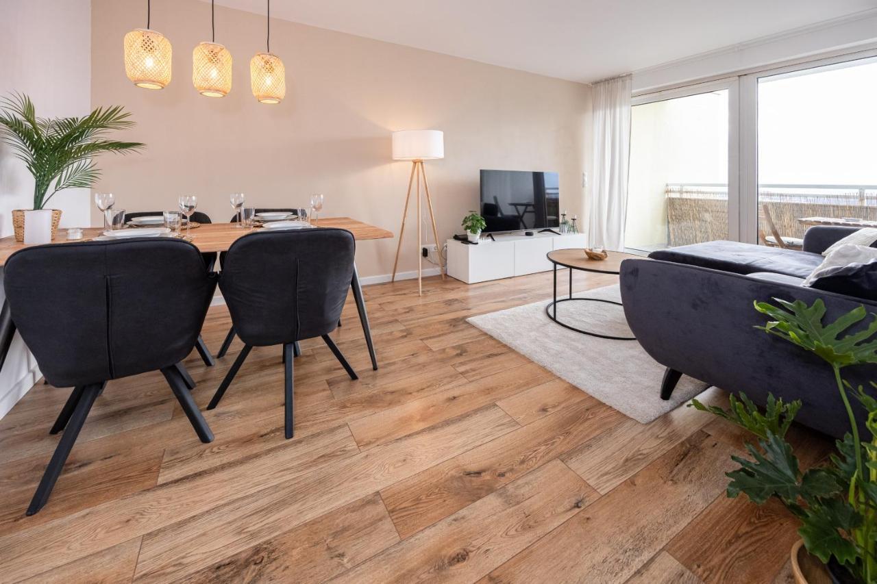 Moderne 2-Zimmer-Wohnung Mit Atemberaubender Skyline Aussicht Auf Frankfurt! Steinbach im Taunus Ngoại thất bức ảnh